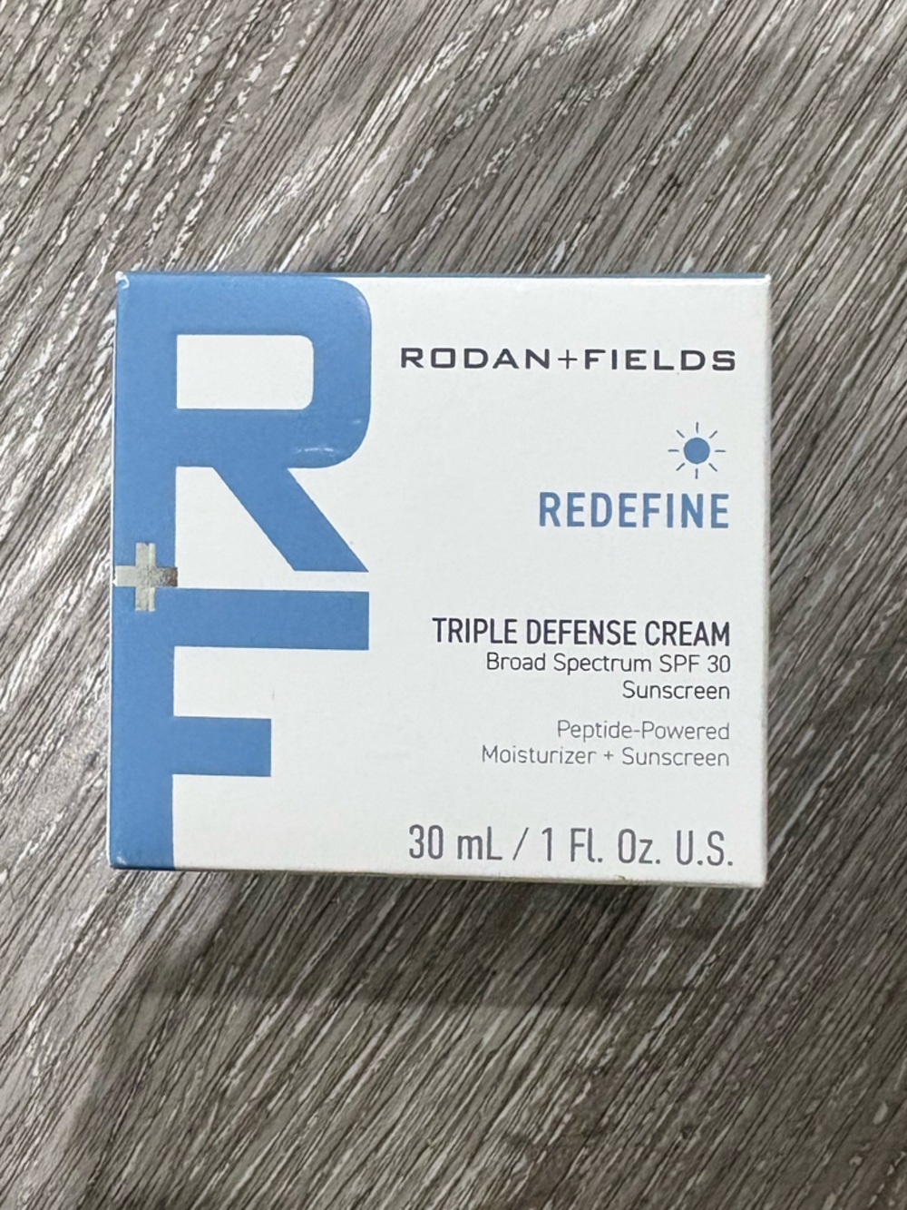 Rodan + Fields REDEFINE Triple Defense Cream - White & Blue Packaging